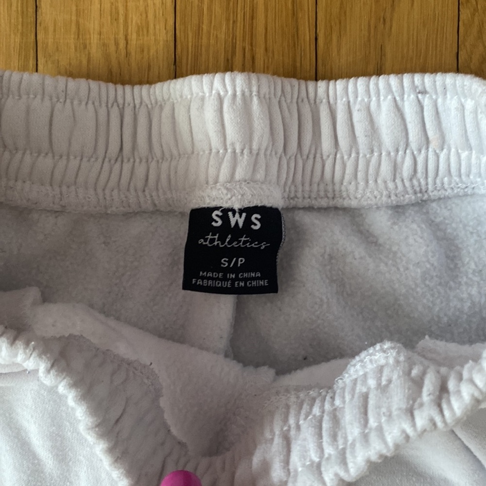 basic white sweatpants - Picture 2 of 3